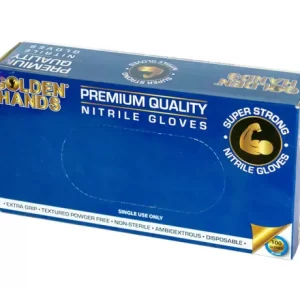 Gloves Nitrile P/F N/S SML Golden Hands 100'
